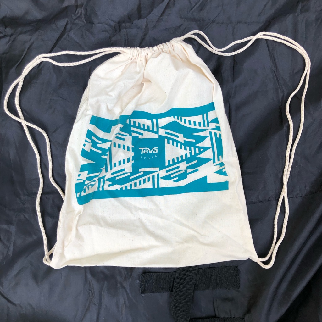 Teva Drawstring Canvas Backpack